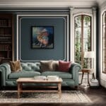 Night Mail, painted by renowned UK fantasy artist Ann Richmond, is a captivating piece of fantasy art featuring a pair of steampunk couriers—a hare and a squirrel. Part of the Otherwurlde Collection—and created in collaboration with writer Gary Hyland—the piece transports viewers into a magical realm where armoured animals and evocative narratives come to life. Offered as affordable art with story, collectors can choose between the original artwork and an exclusive range of fine-art prints. Discover the enchantment at Otherwurlde.com.