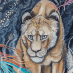 Everyday Miracles... painted by renowned UK fantasy artist Ann Richmond, is a beautiful and mysterious piece of fantasy art featuring a disparate group of animals witnessing Siamese fighting fish floating into the night sky... Part of the Otherwurlde Collection—and created in collaboration with writer Gary Hyland—the piece transports viewers into a magical realm where armoured animals and evocative narratives come to life. Offered as affordable art with story, collectors can choose between the original artwork and an exclusive range of fine-art prints. Discover the enchantment at Otherwurlde.com.