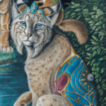 Everyday Miracles... painted by renowned UK fantasy artist Ann Richmond, is a beautiful and mysterious piece of fantasy art featuring a disparate group of animals witnessing Siamese fighting fish floating into the night sky... Part of the Otherwurlde Collection—and created in collaboration with writer Gary Hyland—the piece transports viewers into a magical realm where armoured animals and evocative narratives come to life. Offered as affordable art with story, collectors can choose between the original artwork and an exclusive range of fine-art prints. Discover the enchantment at Otherwurlde.com.