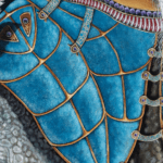 For Every Lock... painted by renowned UK fantasy artist Ann Richmond, is an enigmatic and beautiful piece of fantasy art featuring a Javan Rhino accompanied by other animals native to Java. Part of the Otherwurlde Collection—and created in collaboration with writer Gary Hyland—the piece transports viewers into a magical realm where armoured animals and evocative narratives come to life. Offered as affordable art with story, collectors can choose between the original artwork and an exclusive range of fine-art prints. Discover the enchantment at Otherwurlde.com.