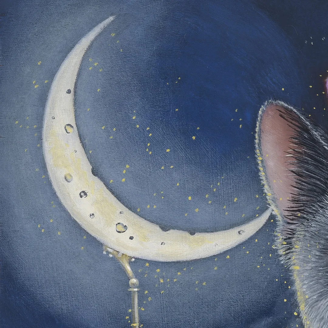 Mystic Mog, painted by renowned UK fantasy artist Ann Richmond, is a mysterious and charming piece of fantasy art featuring a fortune-telling Black Cat who may not be as clever as she thinks! Part of the Otherwurlde Collection—and created in collaboration with writer Gary Hyland—the piece transports viewers into a magical realm where armoured animals and evocative narratives come to life. Offered as affordable art with story, collectors can choose between the original artwork and an exclusive range of fine-art prints. Discover the enchantment at Otherwurlde.com.