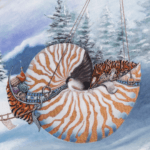 Forget-Me-Not, painted by renowned UK fantasy artist Ann Richmond, is a mysterious and endearing piece of fantasy art featuring a dodo and companion towing a nautilus shell filled with the “lost secrets” of the world. Part of the Otherwurlde Collection—and created in collaboration with writer Gary Hyland—the piece transports viewers into a magical realm where armoured animals and evocative narratives come to life. Offered as affordable art with story, collectors can choose between the original artwork and an exclusive range of fine-art prints. Discover the enchantment at Otherwurlde.com.