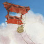 A Great Leap Forward, painted by renowned UK fantasy artist Ann Richmond, is an inspirational and wondrous piece of fantasy art featuring a tiger racing along the beach to keep a special kite aloft. Part of the Otherwurlde Collection—and created in collaboration with writer Gary Hyland—the piece transports viewers into a magical realm where armoured animals and evocative narratives come to life. Offered as affordable art with story, collectors can choose between the original artwork and an exclusive range of fine-art prints. Discover the enchantment at Otherwurlde.com.