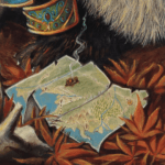 Dinner For One?, painted by renowned UK fantasy artist Ann Richmond, is a stunning and captivating piece of fantasy art featuring a greedy giant panda and his red panda companion who's eyeing dinner! Part of the Otherwurlde Collection—and created in collaboration with writer Gary Hyland—the piece transports viewers into a magical realm where armoured animals and evocative narratives come to life. Offered as affordable art with story, collectors can choose between the original artwork and an exclusive range of fine-art prints. Discover the enchantment at Otherwurlde.com.