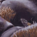 Pilgrim’s Rest, painted by renowned UK fantasy artist Ann Richmond, is an evocative and dreamlike piece of fantasy art featuring a trio of unlikely pilgrims—a red fox, a hare, and a toucan—as they make camp after a day's walking. Part of the Otherwurlde Collection—and created in collaboration with writer Gary Hyland—the piece transports viewers into a magical realm where armoured animals and evocative narratives come to life. Offered as affordable art with story, collectors can choose between the original artwork and an exclusive range of fine-art prints. Discover the enchantment at Otherwurlde.com.