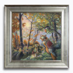 Pilgrim's Gather... painted by renowned UK fantasy artist Ann Richmond, is set in a rich, Autumnal woodland and introduces three companions on a journey of perseverance and spiritual awakening. Part of the Otherwurlde Collection—and created in collaboration with writer Gary Hyland—the piece transports viewers into a magical realm where armoured animals and evocative narratives come to life. Offered as affordable art with story, collectors can choose between the original artwork and an exclusive range of fine-art prints. Discover the enchantment at Otherwurlde.com.