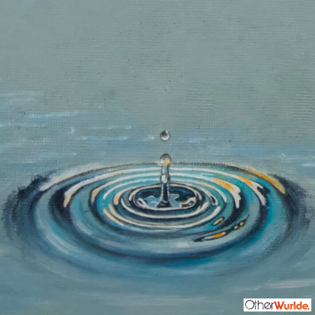 "The Fisher King..." painted by renowned UK wildlife artist Ann Richmond, is a dynamic, inspiring portrait of a Kingfisher as it dives to investigate ripples... The piece comes alive with vibrant brush strokes over a richly textured canvas, capturing the delicate interplay of nature in a moment of quiet wonder. Each piece in The Wylde Ones is rendered in Richmond’s fresh, energetic, and gestural new style—a deliberate departure from her works in The Otherwurlde Collection. The backgrounds are carefully matched to hues from a heritage palette we affectionately call “Barrow & Fall”; complementing these striking and distinctive portrayals of British wildlife. Discover the original works and fine-art prints at Otherwurlde.com.