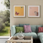 Introducing 'The Wylde Ones' by Ann Richmond. Each piece comes alive with vibrant brush strokes over a richly textured canvas, capturing the delicate interplay of nature in a moment of quiet wonder. Every subject in The Wylde Ones is rendered in Richmond’s fresh, energetic, and gestural new style—a deliberate departure from her works in The Otherwurlde Collection. The backgrounds are carefully matched to hues from a heritage palette we affectionately call “Barrow & Fall”; complementing these striking and distinctive portrayals of British wildlife. Discover the original works and fine-art prints at Otherwurlde.com.