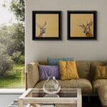 Introducing 'The Wylde Ones' by Ann Richmond. Each piece comes alive with vibrant brush strokes over a richly textured canvas, capturing the delicate interplay of nature in a moment of quiet wonder. Every subject in The Wylde Ones is rendered in Richmond’s fresh, energetic, and gestural new style—a deliberate departure from her works in The Otherwurlde Collection. The backgrounds are carefully matched to hues from a heritage palette we affectionately call “Barrow & Fall”; complementing these striking and distinctive portrayals of British wildlife. Discover the original works and fine-art prints at Otherwurlde.com.