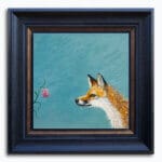 With its distinctive purple & white bell, the Snakes Head Fritillary flourishes throughout our part of the UK so, naturally, we wanted to feature it in a painting. The result - 'The Fox and the Fritillary...' - is an endearing, timeless portrait featuring an inquisitive young Fox Cub as it encounters its first Fritillary... Painted by renowned UK wildlife artist Ann Richmond, the piece comes alive with vibrant brush strokes over a richly textured canvas, capturing the delicate interplay of nature in a moment of quiet wonder. Each piece in The Wylde Ones is rendered in Richmond’s fresh, energetic, and gestural new style—a deliberate departure from her works in The Otherwurlde Collection. The backgrounds are carefully matched to hues from a heritage palette we affectionately call “Barrow & Fall”; complementing these striking and distinctive portrayals of British wildlife. Discover the original works and fine-art prints at Otherwurlde.com.