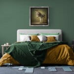 Donkey Foal, created by innovative UK digital artist Gary Hyland, captures the stunning innocence of a baby Donkey, delicately colour-tinted to harmonise with a graduated, earthy olive-green background. This enchanting piece from the Fauna Collection celebrates the purity and charm of nature through a minimalist yet captivating composition, where the subtle grey & gingery-brown accents in the Donkey's fur resonate with the backdrop. An impossibly cute and gentle vision, Donkey Foal transports us to a timeless, unspoiled realm of natural beauty, blended with a subtle twist of colour. Discover original artworks and fine-art prints from this endearing series at Otherwurlde.com.