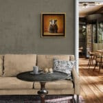 Badger Cub, created by innovative UK digital artist Gary Hyland, captures the stunning innocence of a baby Badger, delicately colour-tinted to harmonise with a soft, graduated yellow background. This enchanting piece from the Fauna Collection celebrates the purity and charm of nature through a minimalist yet captivating composition, where the pale orange accents in the badger's fur resonate with the serene backdrop. An impossibly cute and gentle vision, Badger Cub transports us to a timeless, unspoiled realm of natural beauty, blended with a subtle twist of colour. Discover original artworks and fine-art prints from this endearing series at Otherwurlde.com.