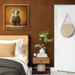 Badger Cub, created by innovative UK digital artist Gary Hyland, captures the stunning innocence of a baby Badger, delicately colour-tinted to harmonise with a soft, graduated yellow background. This enchanting piece from the Fauna Collection celebrates the purity and charm of nature through a minimalist yet captivating composition, where the pale orange accents in the badger's fur resonate with the serene backdrop. An impossibly cute and gentle vision, Badger Cub transports us to a timeless, unspoiled realm of natural beauty, blended with a subtle twist of colour. Discover original artworks and fine-art prints from this endearing series at Otherwurlde.com.