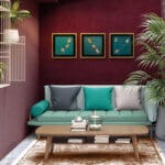 “Twang!” brings the Three Thieves tale to its conclusion as the villains are catapulted from their precarious branch, undone at the very moment they reach for the coveted berry. A comic woodland finale full of motion, mischief, and poetic justice. Painted by renowned UK wildlife artist Ann Richmond, the artwork comes alive with vibrant brush strokes over a richly textured canvas, capturing the delicate interplay of nature in a moment of quiet wonder. Each piece in The Wylde Ones is rendered in Richmond’s fresh, energetic, and gestural new style—a deliberate departure from her works in The Otherwurlde Collection. The backgrounds are carefully matched to hues from a heritage palette we affectionately call “Barrow & Fall”; complementing these striking and distinctive portrayals of British wildlife. Discover the original works and fine-art prints at Otherwurlde.com.