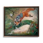 Prime Time... by Ann Richmond, follows a young fox as it encounters newly emerged dragonflies — a fleeting, magical moment that quietly explores time, transformation, and the idea that life is not measured by length, but by intensity. Part of the Otherwurlde Collection—created in collaboration with writer Gary Hyland—Ravensong invites collectors into a world where armoured animals and hidden narratives converge. Available as the original artwork and in a limited range of fine-art prints. Discover more at Otherwurlde.com.