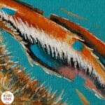 “Moongazing…” captures a quietly evocative moment as a hare stretches its neck, transfixed by the glow of a full moon. A pale moth drifts past its nose, unnoticed, as the hardy creature remains utterly absorbed in the mystery of the night sky. Painted by renowned UK wildlife artist Ann Richmond, the artwork comes alive with vibrant brush strokes over a richly textured canvas, capturing the delicate interplay of nature in a moment of quiet wonder. Each piece in The Wylde Ones is rendered in Richmond’s fresh, energetic, and gestural new style—a deliberate departure from her works in The Otherwurlde Collection. The backgrounds are carefully matched to hues from a heritage palette we affectionately call “Barrow & Fall”; complementing these striking and distinctive portrayals of British wildlife. Discover the original works and fine-art prints at Otherwurlde.com.