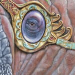 The Old Man of the Sea, painted by renowned UK fantasy artist Ann Richmond, is an evocative piece of fantasy art featuring an aged walrus and his loyal fairy terns. Part of the Otherwurlde Collection—and created in collaboration with writer Gary Hyland—the piece transports viewers into a magical realm where armoured animals and evocative narratives come to life. Offered as affordable art with story, collectors can choose between the original artwork and an exclusive range of fine-art prints. Discover the enchantment at Otherwurlde.com.