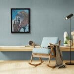 The Old Man of the Sea, painted by renowned UK fantasy artist Ann Richmond, is an evocative piece of fantasy art featuring an aged walrus and his loyal fairy terns. Part of the Otherwurlde Collection—and created in collaboration with writer Gary Hyland—the piece transports viewers into a magical realm where armoured animals and evocative narratives come to life. Offered as affordable art with story, collectors can choose between the original artwork and an exclusive range of fine-art prints. Discover the enchantment at Otherwurlde.com.