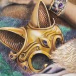 Special Delivery, painted by renowned UK fantasy artist Ann Richmond, is an idyllic piece of fantasy art featuring a gentle Dryad and her loyal Red Fox companion. Part of the Otherwurlde Collection—and created in collaboration with writer Gary Hyland—the piece transports viewers into a magical realm where armoured animals and evocative narratives come to life. Offered as affordable art with story, collectors can choose between the original artwork and an exclusive range of fine-art prints. Discover the enchantment at Otherwurlde.com.