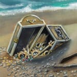 Journey's End, painted by renowned UK fantasy artist Ann Richmond, is a beautifully enigmatic piece of fantasy art featuring a red fox pilgrim resting peacefully on a secluded beach. Part of the Otherwurlde Collection—and created in collaboration with writer Gary Hyland—the piece transports viewers into a magical realm where armoured animals and evocative narratives come to life. Offered as affordable art with story, collectors can choose between the original artwork and an exclusive range of fine-art prints. Discover the enchantment at Otherwurlde.com.