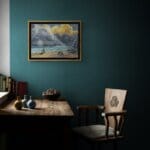 Journey's End, painted by renowned UK fantasy artist Ann Richmond, is a beautifully enigmatic piece of fantasy art featuring a red fox pilgrim resting peacefully on a secluded beach. Part of the Otherwurlde Collection—and created in collaboration with writer Gary Hyland—the piece transports viewers into a magical realm where armoured animals and evocative narratives come to life. Offered as affordable art with story, collectors can choose between the original artwork and an exclusive range of fine-art prints. Discover the enchantment at Otherwurlde.com.