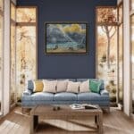 Journey's End, painted by renowned UK fantasy artist Ann Richmond, is a beautifully enigmatic piece of fantasy art featuring a red fox pilgrim resting peacefully on a secluded beach. Part of the Otherwurlde Collection—and created in collaboration with writer Gary Hyland—the piece transports viewers into a magical realm where armoured animals and evocative narratives come to life. Offered as affordable art with story, collectors can choose between the original artwork and an exclusive range of fine-art prints. Discover the enchantment at Otherwurlde.com.