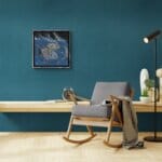 Quicksilver!, painted by renowned UK fantasy artist Ann Richmond, is a stunning and captivating piece of fantasy art featuring an Oranda carp and a hopeful frog in pursuit of a swift barracuda. Part of the Otherwurlde Collection—and created in collaboration with writer Gary Hyland—the piece transports viewers into a magical realm where armoured animals and evocative narratives come to life. Offered as affordable art with story, collectors can choose between the original artwork and an exclusive range of fine-art prints. Discover the enchantment at Otherwurlde.com.