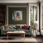 One Cool Cat..., painted by renowned UK fantasy artist Ann Richmond, is a stunning and captivating piece of fantasy art featuring a ginger cat surrounded by mischievous Harlequin mice as they attempt to steal the key to the cheese store. Part of the Otherwurlde Collection—and created in collaboration with writer Gary Hyland—the piece transports viewers into a magical realm where armoured animals and evocative narratives come to life. Offered as affordable art with story, collectors can choose between the original artwork and an exclusive range of fine-art prints. Discover the enchantment at Otherwurlde.com.