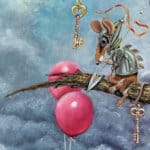 Keeper of the Keys, painted by renowned UK fantasy artist Ann Richmond, is a striking piece of fantasy art showcasing a proud Toucan and his Mouse companion. Part of the Otherwurlde Collection—and created in collaboration with writer Gary Hyland—the piece transports viewers into a magical realm where armoured animals and evocative narratives come to life. Offered as affordable art with story, collectors can choose between the original artwork and an exclusive range of fine-art prints. Discover the enchantment at Otherwurlde.com.