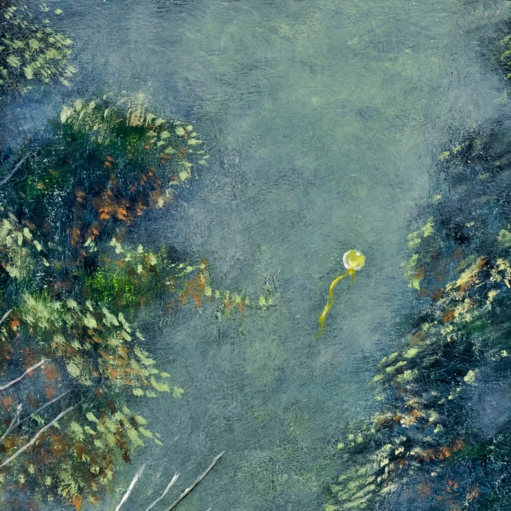 The One That Got Away... painted by renowned UK fantasy artist Ann Richmond, is a beautiful and enigmatic piece of fantasy art featuring an airborne sealion as she collects balloons in a magical forest... Part of the Otherwurlde Collection—and created in collaboration with writer Gary Hyland—the piece transports viewers into a magical realm where armoured animals and evocative narratives come to life. Offered as affordable art with story, collectors can choose between the original artwork and an exclusive range of fine-art prints. Discover the enchantment at Otherwurlde.com.