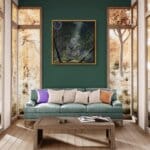 The One That Got Away... painted by renowned UK fantasy artist Ann Richmond, is a beautiful and enigmatic piece of fantasy art featuring an airborne sealion as she collects balloons in a magical forest... Part of the Otherwurlde Collection—and created in collaboration with writer Gary Hyland—the piece transports viewers into a magical realm where armoured animals and evocative narratives come to life. Offered as affordable art with story, collectors can choose between the original artwork and an exclusive range of fine-art prints. Discover the enchantment at Otherwurlde.com.