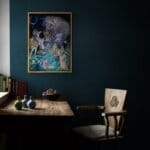 Everyday Miracles... painted by renowned UK fantasy artist Ann Richmond, is a beautiful and mysterious piece of fantasy art featuring a disparate group of animals witnessing Siamese fighting fish floating into the night sky... Part of the Otherwurlde Collection—and created in collaboration with writer Gary Hyland—the piece transports viewers into a magical realm where armoured animals and evocative narratives come to life. Offered as affordable art with story, collectors can choose between the original artwork and an exclusive range of fine-art prints. Discover the enchantment at Otherwurlde.com.