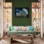 For Every Lock... painted by renowned UK fantasy artist Ann Richmond, is an enigmatic and beautiful piece of fantasy art featuring a Javan Rhino accompanied by other animals native to Java. Part of the Otherwurlde Collection—and created in collaboration with writer Gary Hyland—the piece transports viewers into a magical realm where armoured animals and evocative narratives come to life. Offered as affordable art with story, collectors can choose between the original artwork and an exclusive range of fine-art prints. Discover the enchantment at Otherwurlde.com.