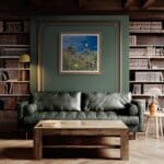 Golden Delicious, painted by renowned UK fantasy artist Ann Richmond, is a mysterious and endearing piece of fantasy art featuring a wisdom-seeking donkey in the company of a pack of painted wolves (wild dogs). Part of the Otherwurlde Collection—and created in collaboration with writer Gary Hyland—the piece transports viewers into a magical realm where armoured animals and evocative narratives come to life. Offered as affordable art with story, collectors can choose between the original artwork and an exclusive range of fine-art prints. Discover the enchantment at Otherwurlde.com.