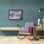 Forget-Me-Not, painted by renowned UK fantasy artist Ann Richmond, is a mysterious and endearing piece of fantasy art featuring a dodo and companion towing a nautilus shell filled with the “lost secrets” of the world. Part of the Otherwurlde Collection—and created in collaboration with writer Gary Hyland—the piece transports viewers into a magical realm where armoured animals and evocative narratives come to life. Offered as affordable art with story, collectors can choose between the original artwork and an exclusive range of fine-art prints. Discover the enchantment at Otherwurlde.com.