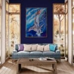 Midnight Messenger, painted by renowned UK fantasy artist Ann Richmond, is an ethereal and inspirational piece of fantasy art featuring a red kite and hedgehog on a mission... Part of the Otherwurlde Collection—and created in collaboration with writer Gary Hyland—the piece transports viewers into a magical realm where armoured animals and evocative narratives come to life. Offered as affordable art with story, collectors can choose between the original artwork and an exclusive range of fine-art prints. Discover the enchantment at Otherwurlde.com.