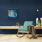 A Bigger Fish, painted by renowned UK fantasy artist Ann Richmond, is a whimsical and inspirational piece of fantasy art featuring a kingfisher and his pet stickleback as they contemplate the arrival of a humble blue-tit with its enormous carp! Part of the Otherwurlde Collection—and created in collaboration with writer Gary Hyland—the piece transports viewers into a magical realm where armoured animals and evocative narratives come to life. Offered as affordable art with story, collectors can choose between the original artwork and an exclusive range of fine-art prints. Discover the enchantment at Otherwurlde.com.