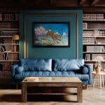 A Great Leap Forward, painted by renowned UK fantasy artist Ann Richmond, is an inspirational and wondrous piece of fantasy art featuring a tiger racing along the beach to keep a special kite aloft. Part of the Otherwurlde Collection—and created in collaboration with writer Gary Hyland—the piece transports viewers into a magical realm where armoured animals and evocative narratives come to life. Offered as affordable art with story, collectors can choose between the original artwork and an exclusive range of fine-art prints. Discover the enchantment at Otherwurlde.com.