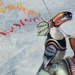 The Pilgrims, painted by renowned UK fantasy artist Ann Richmond, is a striking piece of fantasy art showcasing a Red Fox, Toucan & Hare as they walk through deep snow. Part of the Otherwurlde Collection—and created in collaboration with writer Gary Hyland—the piece transports viewers into a magical realm where armoured animals and evocative narratives come to life. Offered as affordable art with story, collectors can choose between the original artwork and an exclusive range of fine-art prints. Discover the enchantment at Otherwurlde.com.