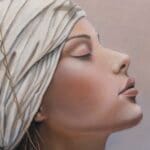 Approach is the first painting in Ann Richmond's From Whispers to Wings triptych, introducing a young woman in quiet contemplation as she begins a journey of self-discovery. Surrounded by a cloud of monarch butterflies, a hidden blue butterfly symbolises a yet-unfound idea amidst Otherwurlde—a fabled realm of armoured animals and their stories. Part of the Otherwurlde Collection, this fantasy art limited edition piece—conceived by renowned UK fantasy artist Ann Richmond and writer Gary Hyland—transports viewers into a magical realm where armoured animals and evocative narratives come to life. Offered as affordable art with story, collectors can choose between the original artwork and an exclusive range of fine-art prints. Discover the enchantment at Otherwurlde.com.