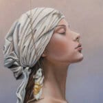 Approach is the first painting in Ann Richmond's From Whispers to Wings triptych, introducing a young woman in quiet contemplation as she begins a journey of self-discovery. Surrounded by a cloud of monarch butterflies, a hidden blue butterfly symbolises a yet-unfound idea amidst Otherwurlde—a fabled realm of armoured animals and their stories. Part of the Otherwurlde Collection, this fantasy art limited edition piece—conceived by renowned UK fantasy artist Ann Richmond and writer Gary Hyland—transports viewers into a magical realm where armoured animals and evocative narratives come to life. Offered as affordable art with story, collectors can choose between the original artwork and an exclusive range of fine-art prints. Discover the enchantment at Otherwurlde.com.