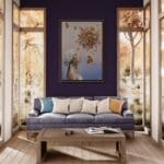 Approach is the first painting in Ann Richmond's From Whispers to Wings triptych, introducing a young woman in quiet contemplation as she begins a journey of self-discovery. Surrounded by a cloud of monarch butterflies, a hidden blue butterfly symbolises a yet-unfound idea amidst Otherwurlde—a fabled realm of armoured animals and their stories. Part of the Otherwurlde Collection, this fantasy art limited edition piece—conceived by renowned UK fantasy artist Ann Richmond and writer Gary Hyland—transports viewers into a magical realm where armoured animals and evocative narratives come to life. Offered as affordable art with story, collectors can choose between the original artwork and an exclusive range of fine-art prints. Discover the enchantment at Otherwurlde.com.