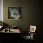 Moonflower, painted by renowned UK fantasy artist Ann Richmond, is a stunning and evocative piece of fantasy art featuring a clever bumblebee as it tricks a delicate flower into blooming, allowing it to retrieve its precious pollen. Part of the Otherwurlde Collection—and created in collaboration with writer Gary Hyland—the piece transports viewers into a magical realm where armoured animals and evocative narratives come to life. Offered as affordable art with story, collectors can choose between the original artwork and an exclusive range of fine-art prints. Discover the enchantment at Otherwurlde.com.