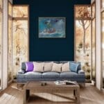 Paddle Steamer, painted by renowned UK fantasy artist Ann Richmond, is a striking piece of fantasy art showcasing a Mallard Duck & Toad as they cross a stormy channel. Part of the Otherwurlde Collection—and created in collaboration with writer Gary Hyland—the piece transports viewers into a magical realm where armoured animals and evocative narratives come to life. Offered as affordable art with story, collectors can choose between the original artwork and an exclusive range of fine-art prints. Discover the enchantment at Otherwurlde.com.