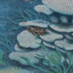 Follow the Leader?, painted by renowned UK fantasy artist Ann Richmond, is a provocative and stunning piece of fantasy art featuring a happy Indian elephant swimming towards shore whilst followed by a mixed shoal of tropical fish. Part of the Otherwurlde Collection—and created in collaboration with writer Gary Hyland—the piece transports viewers into a magical realm where armoured animals and evocative narratives come to life. Offered as affordable art with story, collectors can choose between the original artwork and an exclusive range of fine-art prints. Discover the enchantment at Otherwurlde.com.