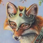 Pilgrim's Gather... painted by renowned UK fantasy artist Ann Richmond, is set in a rich, Autumnal woodland and introduces three companions on a journey of perseverance and spiritual awakening. Part of the Otherwurlde Collection—and created in collaboration with writer Gary Hyland—the piece transports viewers into a magical realm where armoured animals and evocative narratives come to life. Offered as affordable art with story, collectors can choose between the original artwork and an exclusive range of fine-art prints. Discover the enchantment at Otherwurlde.com.