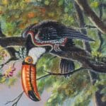 Pilgrim's Gather... painted by renowned UK fantasy artist Ann Richmond, is set in a rich, Autumnal woodland and introduces three companions on a journey of perseverance and spiritual awakening. Part of the Otherwurlde Collection—and created in collaboration with writer Gary Hyland—the piece transports viewers into a magical realm where armoured animals and evocative narratives come to life. Offered as affordable art with story, collectors can choose between the original artwork and an exclusive range of fine-art prints. Discover the enchantment at Otherwurlde.com.