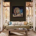 The Seed and the Flame... painted by renowned UK fantasy artist Ann Richmond, features a brave hedgehog as it presents an acorn to a gentle lion, in a scene rich with symbolism and emotion. Part of the Otherwurlde Collection—and created in collaboration with writer Gary Hyland—the piece transports viewers into a magical realm where armoured animals and evocative narratives come to life. Offered as affordable art with story, collectors can choose between the original artwork and an exclusive range of fine-art prints. Discover the enchantment at Otherwurlde.com.