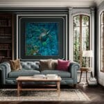 Steady As We Go... painted by renowned UK fantasy artist Ann Richmond, features a Green Sea Turtle as it 'flies' over a submerged cliff, in good company. In a scene rich with symbolism and emotion, it reinforces the notion that we're never alone; that any difficulty can be shared. Part of the Otherwurlde Collection—and created in collaboration with writer Gary Hyland—the piece transports viewers into a magical realm where armoured animals and evocative narratives come to life. Offered as affordable art with story, collectors can choose between the original artwork and an exclusive range of fine-art prints. Discover the enchantment at Otherwurlde.com.