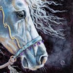 Innocence ReForged, painted by renowned UK fantasy artist Ann Richmond, is a captivating piece of fantasy art featuring a Unicorn during a dramatic purple sunset. Part of the Otherwurlde Collection—and created in collaboration with writer Gary Hyland—the piece transports viewers into a magical realm where armoured animals and evocative narratives come to life. Offered as affordable art with story, collectors can choose between the original artwork and an exclusive range of fine-art prints. Discover the enchantment at Otherwurlde.com.